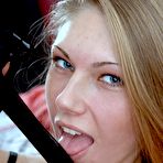 Fourth pic of PinkFineArt | Ksusha Black Nylon from Feet To Lick