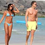 Fourth pic of Tamara Ecclestone sexy in bikini paparazzi shots