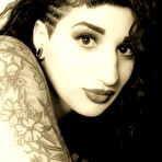 Fourth pic of PinkFineArt | Gothic Beauty Stockinged from Gothic Babes