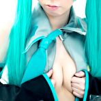 Third pic of PinkFineArt | Miku Oguri Cosplay from Gravure