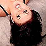 Fourth pic of Eva Angelina - Alluring brunette hottie Eva Angelina strips her black lingerie and shows her jugs.