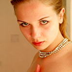 Fourth pic of Eva F - Eva F strips her slutty black thongs off and teases us with her fantastic tight ass.