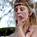 Third pic of PinkFineArt | Eve hairy tattooed from Hippie Goddess