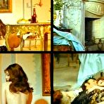 Third pic of Michele Mercier shows her nude tits and ass vidcaps