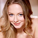 Second pic of Frances A - Frances A takes her expensive black lingerie off and shows us her round breasts.