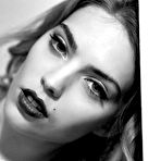 Second pic of Emily Senko topless black-&-white images