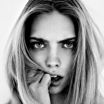 Fourth pic of Emily Senko topless black-&-white images