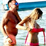Fourth pic of Laura Cremaschi in sexy bikini and topless