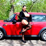 Fourth pic of PinkFineArt | Danica Car Breaks Down from Just Danica