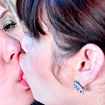 Third pic of PinkFineArt | Lesbian Mom Licks Girl from Kiss Matures