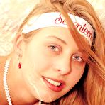 First pic of Club Seventeen.Com - Teen redhead giving a hot blowjob!