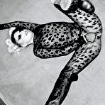 First pic of Lady Gaga sexy and topless b-&-w scans