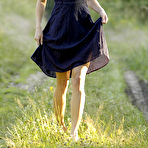 First pic of Iveta Vale - Iveta Vale takes her sexy summer dress off outdoors and shows us her tight ass.