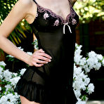 First pic of Iveta Vale - Iveta Vale takes her black lingerie off and shows us her round perky breasts.