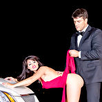 Second pic of Ava Dalush gets fucked hard on the hood of her car