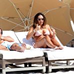 Fourth pic of Tamara Ecclestone sanbathing in bikini on the beacj