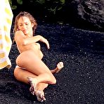 Third pic of Candice Swanepoel topless during VS photoshoot