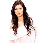 First pic of Slim Brunette Vixen In White Panties