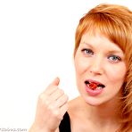 First pic of PinkFineArt | Sarah Messy Food Fetish from Milky Babes