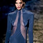 Fourth pic of Diana Dondoe see through and titslip runway shots