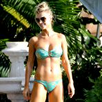 Second pic of Joanna Krupa sexy in blue bikini on a beach