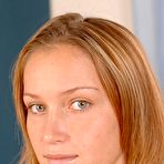 First pic of Kathia Nobili - Tanned tattooed blonde Kathia Nobili with large muffins revealing shaved twat