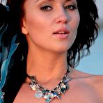 Third pic of Katrin B - Katrin B takes her lingerie in front of the camera and shows her perky boobs.