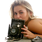 Fourth pic of Katya D - Katya D takes all of her lingerie in front of the camera and teases us in stockings.