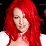 First pic of Busty Jane Goldman shows deep cleavage at Kick-Ass premiere in London