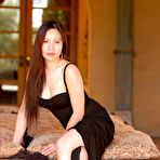 Third pic of Li Chen FTV - Busty Asian babe Li Chen FTV takes off her tight black dress and shows her muff.