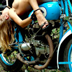 Third pic of Lizel A - Lizel A takes her tight blue jeans off and shows us her perky round breasts.