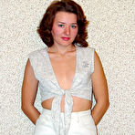 First pic of PinkFineArt | White Thong Striptease from Panties Next Door