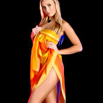 First pic of Lizzy Merova - Lizzy Merova takes her sexy satin dress off and shows us her fantastic boobs.