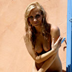 First pic of Lizzy Merova - Lizzy Merova takes all of her lingerie in front of the camera and shows her boobs.