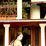 Third pic of Melisa Mendiny - Beautiful brunette gal Carrie Du Four strips her bikini and shows her fresh muff.
