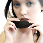 Fourth pic of Miriama Kunkelova - Horny teen chick Miriama Kunkelova spreads her legs on the bed and shows off.