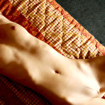 Fourth pic of Monika C - Monika C takes all of her clothes off and shows us her fantastic round breasts.