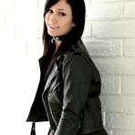 First pic of Catie Looks Hot In Her Biker Chick Outfit