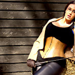 First pic of PinkFineArt | Emma Butt Leather Corset from Posh Filth