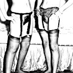 Third pic of Hairy Retro Pussies