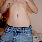 Second pic of PinkFineArt | Tania Emo Dildos In Bed from Real Emo Exposed