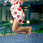 First pic of Nelly A - Nelly A takes her sexy summer dress outdoors and shows us her foxy round booty.