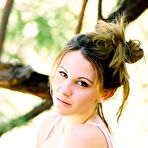 Second pic of Nikki FTV - Smoking hot teen chick Nikki FTV srips her jeans in the woods and shows her ass.