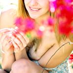 Third pic of Nikki FTV - Smoking hot blonde babe Nikki FTV takes off her mini skirt and shows her hungry cunt.