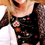 First pic of Olivia La Roche - Olivia La Roche takes her sexy black lace lingerie off and shows us her breasts.