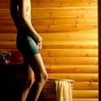 Third pic of Olya M - Gorgeous Olya M performs all kinds of exercises and takes off her clothes at once.