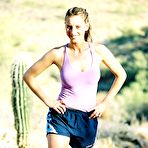 First pic of Paulina Presley - Paulina Presley takes her clothes off outdoors on the rocks and shows her perky tits.