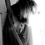 Third pic of Natasha Poly black and white nude mag scans