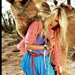 Fourth pic of Natasha Poly sexy and  topless posing scans from mags