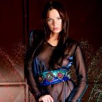 First pic of Samantha Star - Samantha Star takes her sexy black see through lingerie off and shows her jugs.